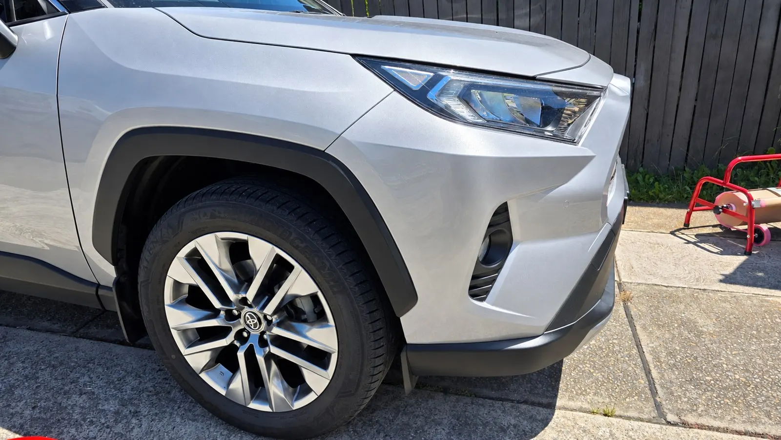 Bumper & Trim Repairs after repair